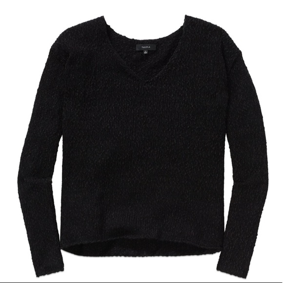 💋ARITZIA TALULA AZURELEE SWEATER BLACK - Picture 2 of 4